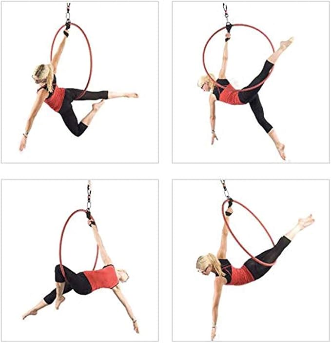 PRIOR FITNESS Lyra Aerial Hoop Hand Loop Strap noose for Yoga Aerial Acrobatics Strength Training-FlexoryFit