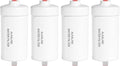Purewell PH-2 White 3-Stage Alkaline Filter Elements, Additional filters for Berkey® Black Activated Carbon Filters, Berkey® and Purewell Gravity Filtration Water System, pH 8-9 (4 Pack, K Series)