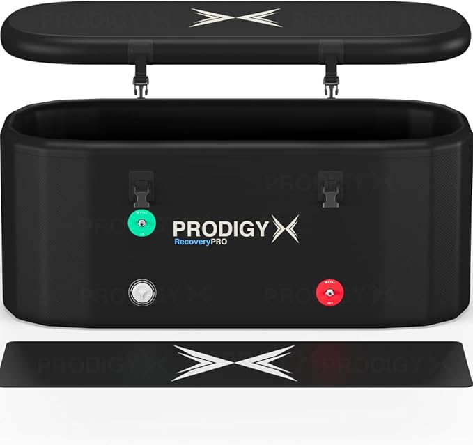 PRODIGYX Ice Bath Tub [XXL UPGRADED] For Athletes - Water Chiller Compatible - Cold Plunge - Outdoor, Portable, Inflatable - RecoveryPRO