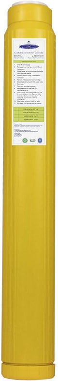 Crystal Quest Cation Resin Softener Filter – Reduces Hard Water, Prevents Scale Buildup, Helps Protects Plumbing & Appliances, Long-Lasting Performance, Easy Installation 2-7/8” x 20”