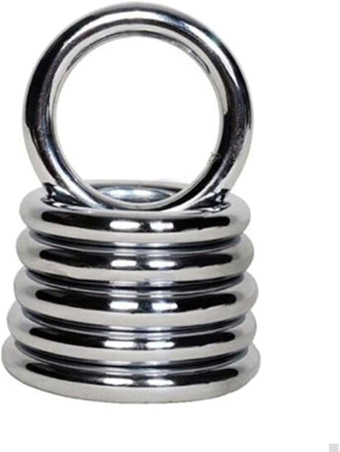 ZooBoo 2pcs Wing Chun Stainless Steel Training Rings (Pair) – Yeung Sau & Sticky Hand Strength Training for Wing Tsun, Siu Lum, and Kung Fu Practitioners-FlexoryFit