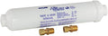EZ-Flo 10 Inch Line Water Filter, Brass 1/4 Inch MIP x 7/16 Inch Compression by EZ-FLO