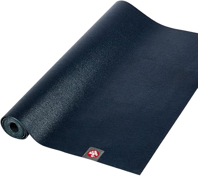 Manduka eKO SuperLite Yoga Mat - 1.5mm Natural Rubber | Foldable & Travel Friendly | Soft Textured Surface | Eco-friendly-FlexoryFit
