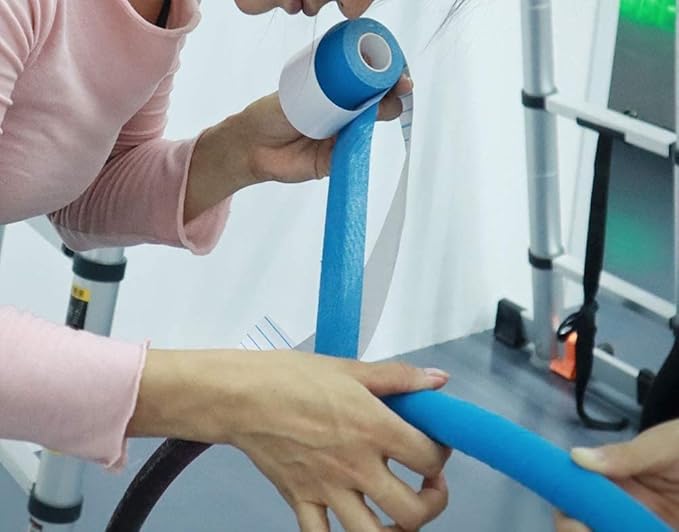 PRIOR FITNESS Premium Lyra Hoop Tape, Aerial Lyra Hoop Anti Skid Tape, 16.4ft/5m Aerial Hoop Lyra Tape Non-Slip Grip Tapes Yoga Rig Tape for Exercises Gymnastics Acrobatics Kinesiology-FlexoryFit