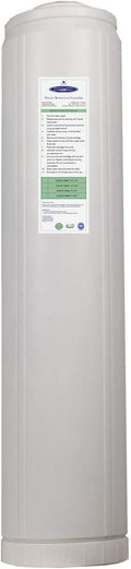 Crystal Quest Nitrate Reduction Water Filter Cartridge – High Capacity, Specialized Resin, Easy Installation, Reliable Performance 4-5/8” x 20”
