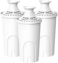 Replacement for Brita® Water Filter, Pitchers and Dispensers, Classic 35557, OB03, Mavea® 107007, Reduces Chlorine, Last Up to 2 Months (3 Pack)