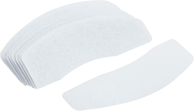 MECCANIXITY Universal Cloth Dryer Air Intake Filter, Cotton 207x75mm White for Clothes Dryer Filter Replacement Pack of 10