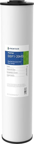 Pentair Pentek BBF1-20MB Big Blue Deionization Water Filter, 20-Inch, Mixed Bed Deionization Filter Cartridge, 20" x 4.5"