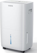 4500 Sq.Ft Energy Star Dehumidifier for Basement with Pump, Max 80 Pint/D(Standard 50Pint/D) Dehumidifier with Drain Hose, 8L Water Tank, Intelligent Humidistat, for Home, Bedroom, Bathroom