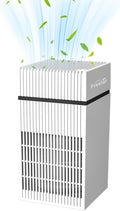 Desktop Air Purifiers for Office, Desk, Small Room, Bedroom, Home, Office, HEPA Air Purifier for Pollen Dust, Odor, No Adapter (White)