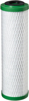 Pentair Pentek CBR2-10R Carbon Water Filter, 10-Inch, Under Sink Carbon Block Multi-Media Replacement Cartridge with Built-In Flow Restrictor, 10" x 2.5", 0.5 Micron