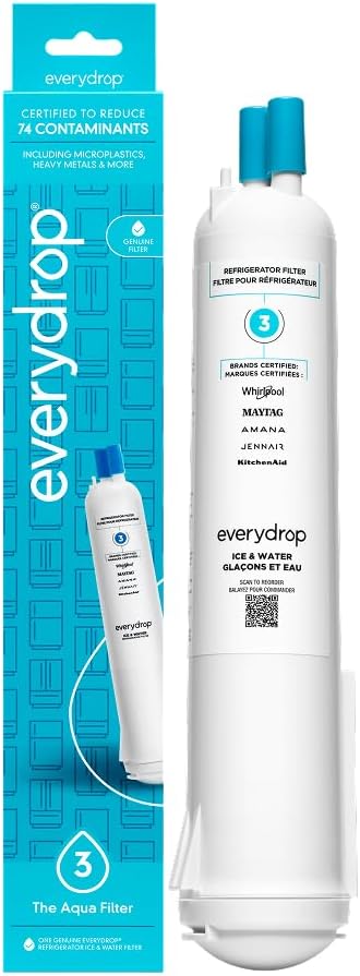 everydrop by Whirlpool Ice and Water Refrigerator Filter 3, Single-Pack by EveryDrop+by+Whirlpool