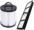 SaferCCTV Replacement EF6 HEPA Exhaust Filter and Vacuum Dust Cup Filter DCF-21 Replaces Part # 67821, 68931, 68931A, EF91 Compatible with Eureka Airspeed AS1000 Series Upright Vacuum Cleaners (1 Set)