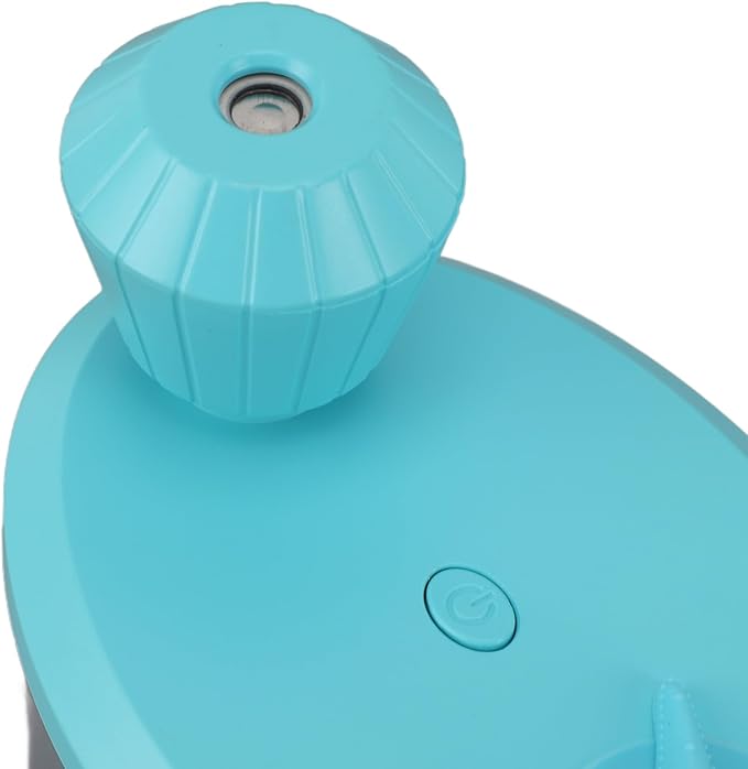 Mini Micro Landscape Humidifier - Ultra Quiet USB Essential Oil Aromatherapy Diffuser for Car, Bedroom & Study Room - 460ML Capacity (Blue)