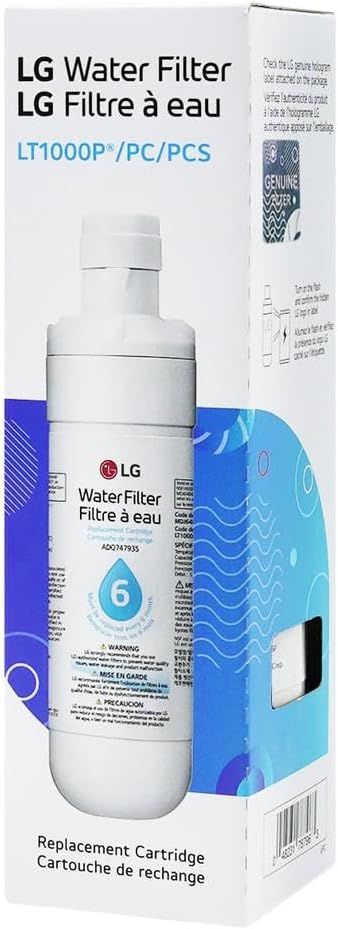 LG LT1000P - 6 Month / 200 Gallon Capacity Replacement Refrigerator Water - Image 10