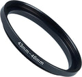 43mm to 46mm Step-up Adapter Rings Filter Adapter Black Metal Step Down Filter by Unknown