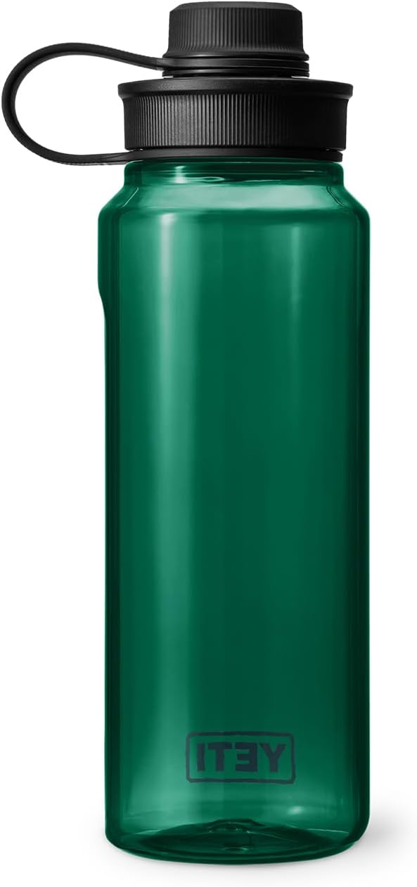 YETI Yonder Water Bottle with Yonder Tether Cap, Lightweight, Leakproof and BPA-Free