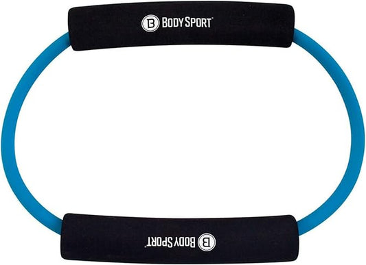 Body Sport Loop Tubing , Resistance Band with Foam Pad Handles for Strength Training and Rehabilitation-FlexoryFit