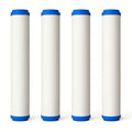 LiquaGen Polyphosphate Water Filter – Slow PHOS Media for Limescale, Rust & Corrosion | Pre-Filter for Water Heaters, Boilers, Ice Machines, Coffee Makers & Vending Systems (4, 2.5" x 20")