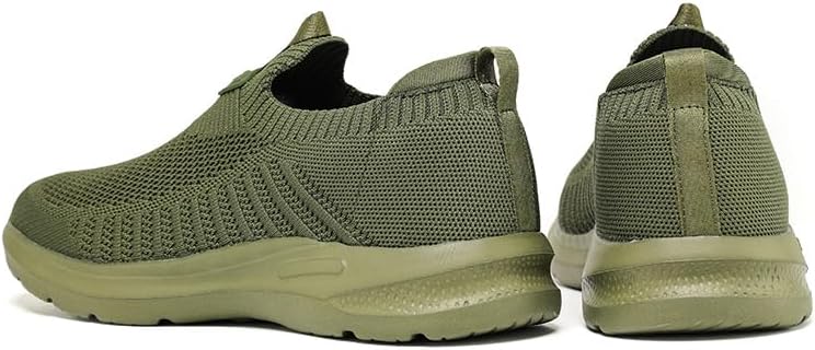 Mens Walking Shoes Lightweight Breathe Mesh Running Shoes Slip On Fashion Tennis Sneakers Comfort Gym Workout Zapatos de Hombre