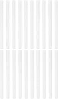 PATIKIL Humidifier Cotton Filter Sticks, 20 Pcs Refill Sticks Filter Wicks Replacement for USB Mini Humidifiers Portable Diffuser (4.72'' x 0.28''), White