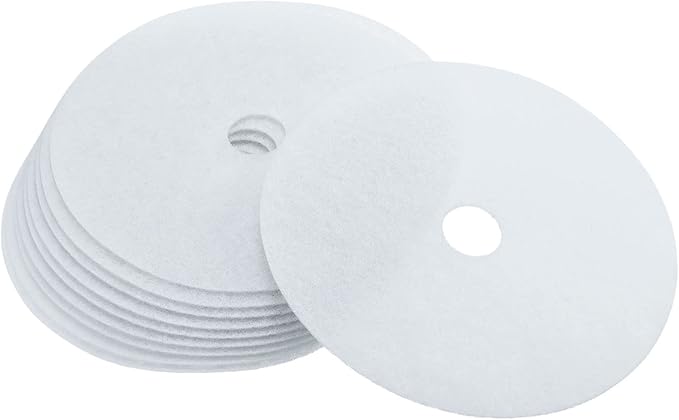 MECCANIXITY Universal Cloth Dryer Exhaust Filter, Cotton 235x33mm White for Clothes Dryer Filter Replacement Pack of 10