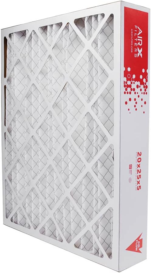 AIRx Filters 20x25x5 MERV 13 HVAC AC Furnace Air Filter Replacement for Bryant Carrier FILXXCAR0020 CARF8250602, Health 2-Pack, Made in the USA