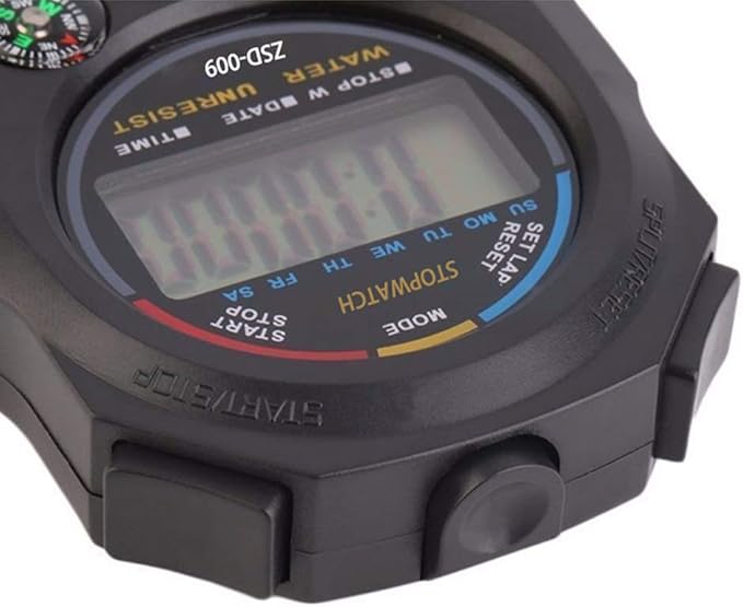12 pack Multi-function Electronic Digital Sport Stopwatch Timer, Large Display with Date Time and Alarm Function,suitable for Sports Coaches Fitness Coaches and Referees-FlexoryFit