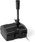 Goplus 4 in 1 Submersible Pond Filter Pump, 660 GPH Fountain Pump w/ 3 Nozzles, All-in-One Water Pond Cleaning System Outdoor for Aquariums Fish Tank (Black)