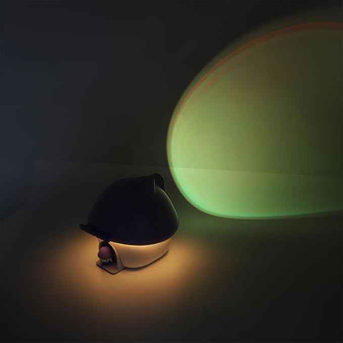 Mini Mushroom House Humidifier, 300ml Personal Desktop Humidifier, Quiet Operation with Color Changing Light, Ideal for Bedroom Office Car Travel