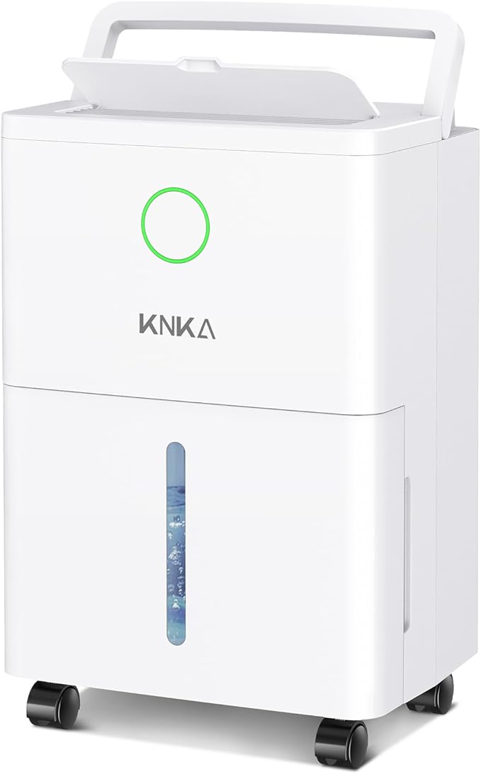 1600 sq.ft Dehumidifier for Basement, 21 Pint Dehumidifiers for Home with Drain Hose, Continuous Drainage, Washable Filter, Intelligent Humidistat for Bedroom, Bathroom, Large Room