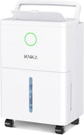 1600 sq.ft Dehumidifier for Basement, 21 Pint Dehumidifiers for Home with Drain Hose, Continuous Drainage, Washable Filter, Intelligent Humidistat for Bedroom, Bathroom, Large Room