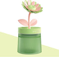 Cute Mini Humidifier 320mL Cool Mist Humidifie mute with 2 Mist Modes,for Home/Nursery/Office,Portable Mini Air Moisturizer,rechargeable mini humidifier(Sunflower Green)
