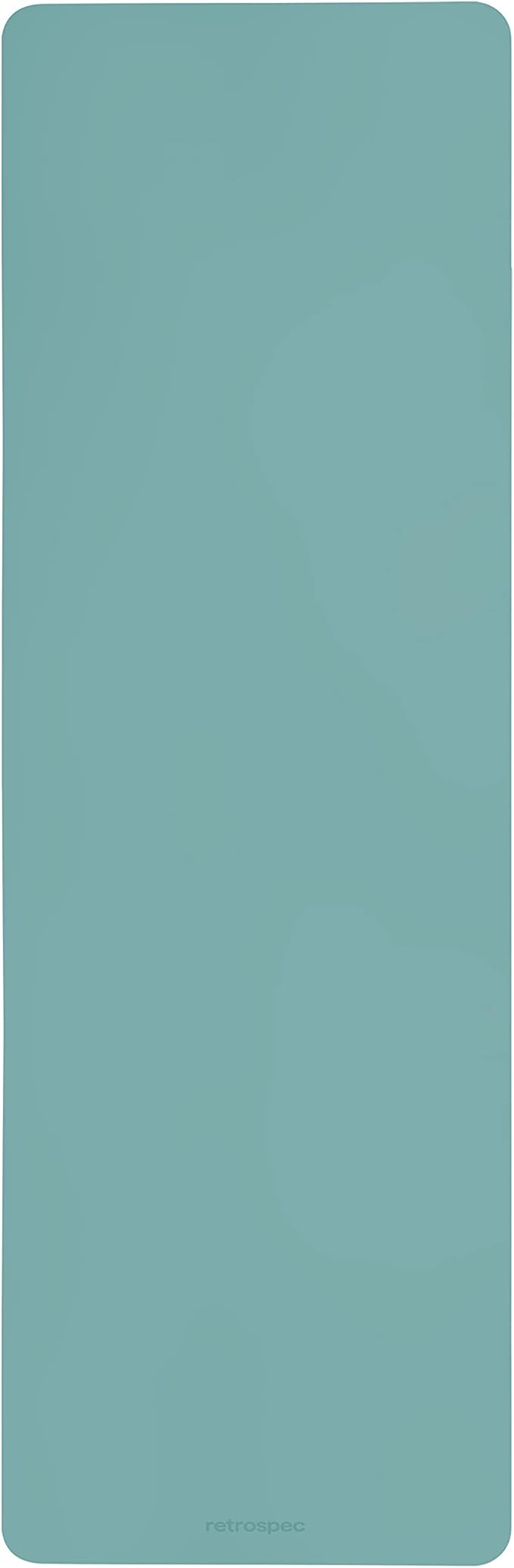Retrospec Laguna 5mm Yoga Mat - Fitness Mat for Women, Men & Children, Slip-Resistant and Moisture Absorbing Exercise Mat for Home, Pilates, Yoga and Floor Workouts-FlexoryFit
