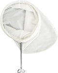 Reusable Coffee Tea Filter Cloth Fine Mesh Cotton Fabric Zipper Closure Tea Filter Sock for Milk Tea Lovers