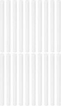 PATIKIL Humidifier Cotton Filter Sticks, 20 Pcs Refill Sticks Filter Wicks Replacement for USB Mini Humidifiers Portable Diffuser (3.94'' x 0.28''), White