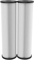 Pentair OMNIFilter RS1 Sediment Water Filter, 10-Inch, Standard Whole House Pleated Cellulose Sediment Replacement Filter Cartridge, 10" x 2.5", 20 Micron, Pack of 6