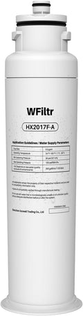 HX2017FR-A Water Filter Compatible with Hisense HRF266N6CSE1, HRF266N6CSE, HRF209N6CSE, HRF254N6TSE, HRF254N6DSE (1 Pack)