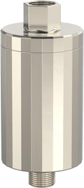 ALL METAL Shower Head Filter – KDF 55 Shower Filter Vitamin C E&A for Hard Water, High Pressure Universal Shower Water Filters to Remove Toxic Chemicals, Chlorine and Heavy Metals,Brushed Nickel