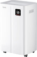 4500 Sq. Ft Dehumidifier for Basement, Lienuis 50 Print Dehumidifiers for Home with Drain Hose, Auto or Manual Drainage, Humidity Control, Dry Clothes Function, 24H Timer,1.06 Gallon Water Tank