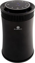 Air Purifier for Home Large Room – Covers Up to 500 Sq Ft, 5-in-1 HEPA Filter System for Allergies, Pets, Smoke, Remove Dust & Odor – Quiet Sleep Mode, High Filtration Efficiency – SILVERONYX, Black