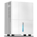 ZAFRO Multi-Function Dehumidifier for Areas up to 2500 Sq Ft with Drain，Max 55 Pints，Dry Clothes mode, Washable Filter Portable Dehumidifier for Large Room, Bathroom, Bedroom Basement, Garage