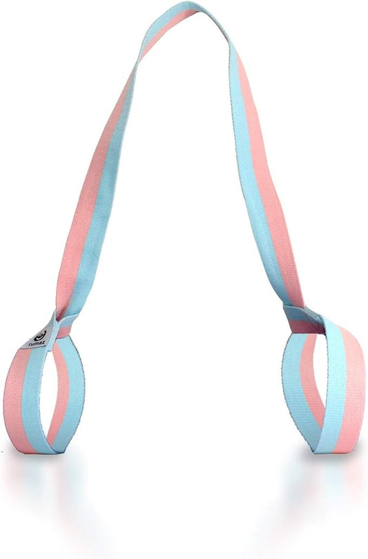 Tumaz Yoga Mat Strap [MAT NOT Included] (2 Sizes) with Extra Thick & Comfy Delicate Texture, Adjustable Yoga Mat Carrier-FlexoryFit
