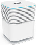 AP730 AeroStyle Compact Air Purifier in White with Voice & App Control, Triple Filtration for Spaces up to 800ft²: Pre-Filter, H13 Filter with 99.97% Filtration Efficiency & Activated Carbon Filter