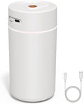 Car Star Projection Humidifier with 360ml Tank, Portable USB Powered Cool Mist Diffuser, Humidifier with Adjustable Starry Sky Lights for Car Ceiling, Bedroom, Desk, Office
