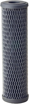 Pentair Pentek NCP-10 Carbon Water Filter, 10-Inch, Under Sink Non-Cellulose Carbon Impregnated Pleated Filter Cartridge, 10" x 2.5", 10 Micron