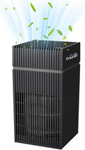 Desktop USB Air Purifiers for Office, Desk, Small Room, Bedroom, Home, Office, HEPA Air Purifier for Pollen Dust Odor, No Adapter (Black)