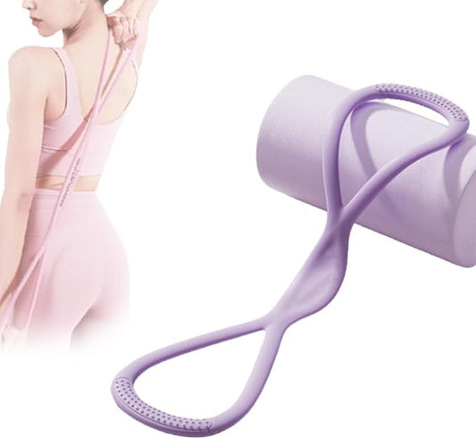 Luminousdo Resistance Bands,2025 New Upgraded Figure 8 Resistance Band for Working Out,High Elasticity Stretch Arm Rope for Yoga,Chest Expander Strap with Handles for Women Men-FlexoryFit