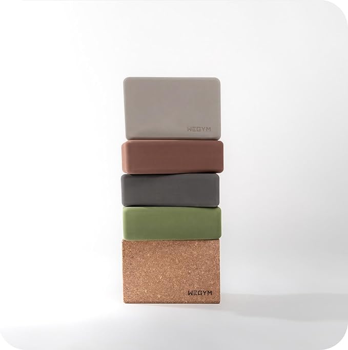 Yoga blocks with Anti-Slip, Comfortable Grip, Sturdy Sides for Secure Workouts at Home, for Yoga, and Pilate Training-FlexoryFit