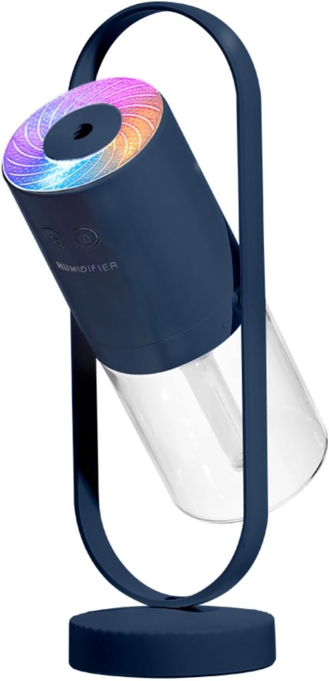 Portable Mini Humidifier, Compact 360° Rotating Cool Mist Air Humidifier Automatic Shutdown for Office for Home for Travel (#4)